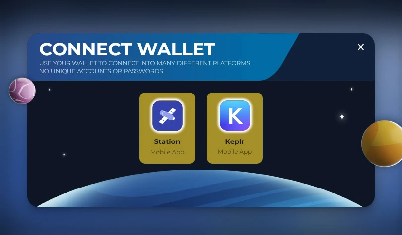 Connect Your Wallet on Terraport